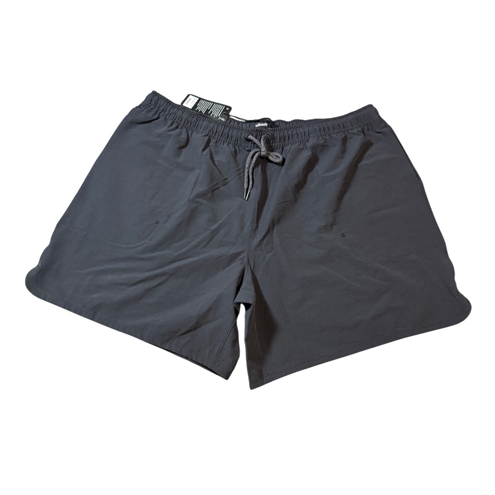 NWT allbirds Size XXL Men‎ Natural Run Shorts Black Athletic Gym Training 4"